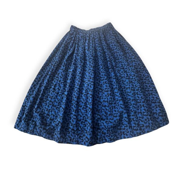 Comme des Garçons Comme des Garçons Blue Print Skirt – RA-S023 (S/S 2008) - Picture 6 of 11